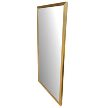 Load image into Gallery viewer, Victoria luxury bespoke mirror made in Britain with brass frame
