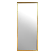Load image into Gallery viewer, Victoria luxury bespoke mirror made in Britain with brass frame