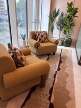 Load image into Gallery viewer, Luxury marketing suite in Hendon featuring bespoke seating and custom-made furniture