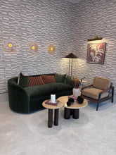 Load image into Gallery viewer, Luxury marketing suite in Hendon featuring bespoke seating and custom-made furniture