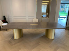 Load image into Gallery viewer, Exclusive Ascot luxury dining table styled with designer chairs