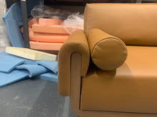 Load image into Gallery viewer, Detail of Palm Springs Sofa upholstery – premium materials and bespoke craftsmanship