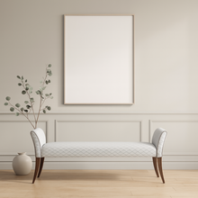 Load image into Gallery viewer, Regency inspired handmade luxury bench