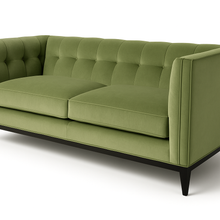 Load image into Gallery viewer, Luxury bespoke Cavendish sofa in fabric – 3-seat sofa for London home interior