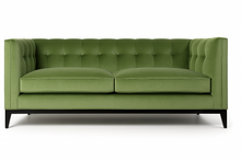 Load image into Gallery viewer, Luxury bespoke Cavendish sofa in fabric – 3-seat sofa for London home interior