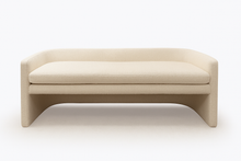 Load image into Gallery viewer, Handmade luxury upholstered bench for bespoke interiors