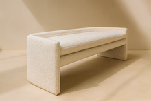 Load image into Gallery viewer, Handmade luxury upholstered bench for bespoke interiors