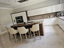 Load image into Gallery viewer, Chambers Bar Stool bespoke luxury furniture London made in Britain