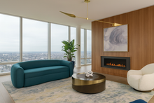 Load image into Gallery viewer, Luxury bespoke Corfax Sofa in fabric – 3-seat sofa for London home interior