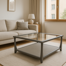 Load image into Gallery viewer, Cromer bespoke luxury coffee table handcrafted in Britain for luxury interior design and contemporary London living