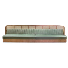 Load image into Gallery viewer, Luxury handmade banquette for kitchen nook or dining room