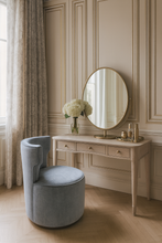 Load image into Gallery viewer, Handcrafted Durand dressing chair bespoke furniture London interior designer