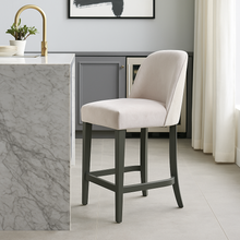 Load image into Gallery viewer, Eton Bar Stool bespoke luxury furniture London made in Britain