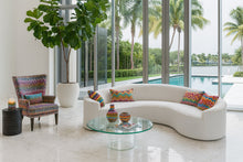 Load image into Gallery viewer, Florida Sofa styled in modern London living room – bespoke furniture for interior designers