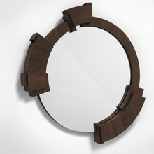 Load image into Gallery viewer, Bespoke Luxury Khonsu Mirror ideal for London residential properties and interior designers