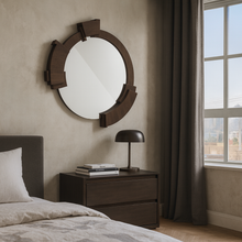 Load image into Gallery viewer, Bespoke Luxury Khonsu Mirror ideal for London residential properties and interior designers