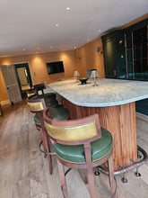 Load image into Gallery viewer, Langham Bar Stool DL New luxury bespoke furniture handcrafted in Britain