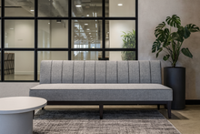 Load image into Gallery viewer, Made-to-order bespoke banquette seating furniture