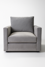 Load image into Gallery viewer, Luxury bespoke Magnum Sofa in contemporary upholstery – bespoke designer sofa for London homes
