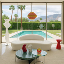 Load image into Gallery viewer, Palm Springs Sofa styled in modern London living room – bespoke furniture for interior designers