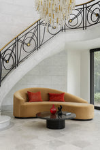 Load image into Gallery viewer, Palma Sofa styled in elegant London living room – bespoke furniture for interior designers