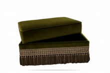 Load image into Gallery viewer, Luxury ottoman for bespoke interior design projects
