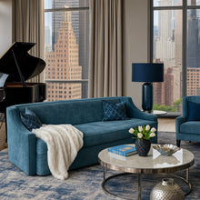 Load image into Gallery viewer, Luxury bespoke Parkway Sofa in premium fabric – elegant designer sofa for London interiors