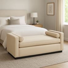 Load image into Gallery viewer, Bespoke Whistler Bench for luxury London Interior Designers