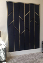 Load image into Gallery viewer, Anji bespoke headboard hand crafted luxury furniture made in Britain