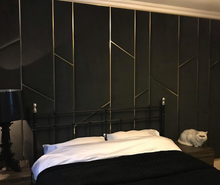 Load image into Gallery viewer, Anji bespoke headboard hand crafted luxury furniture made in Britain