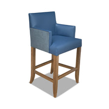 Load image into Gallery viewer, Baldwin Bar Stool bespoke luxury furniture London made in Britain