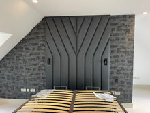 Load image into Gallery viewer, Balzac bespoke headboard hand crafted luxury furniture made in Britain