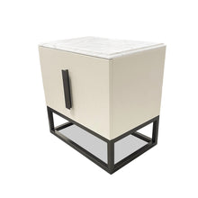 Load image into Gallery viewer, Billington luxury bespoke bedside table with marble top
