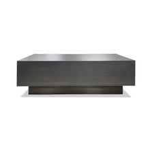 Load image into Gallery viewer, Branton Square bespoke luxury coffee table handcrafted in Britain for luxury interior design and contemporary London living