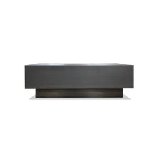 Load image into Gallery viewer, Branton Square bespoke luxury coffee table handcrafted in Britain for luxury interior design and contemporary London living