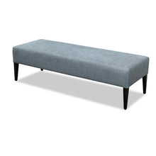 Load image into Gallery viewer, Handmade luxury upholstered bench for bespoke interiors
