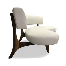 Load image into Gallery viewer, Sculptural handmade luxury bench for bespoke interiors