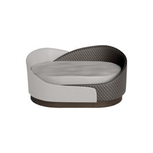 Load image into Gallery viewer, Luxury upholstered dog basket for bespoke interiors