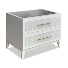 Load image into Gallery viewer, Handmade bespoke furniture bedside table made in Britain