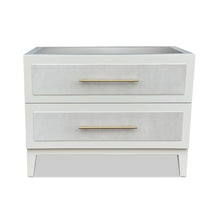 Load image into Gallery viewer, Handmade bespoke furniture bedside table made in Britain