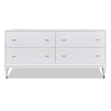 Load image into Gallery viewer, Claude dresser styled with luxury bedside tables