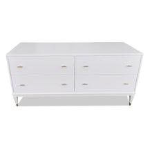 Load image into Gallery viewer, Claude dresser styled with luxury bedside tables
