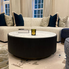 Load image into Gallery viewer, Cole bespoke luxury coffee table handcrafted in Britain for luxury interior design and contemporary London living