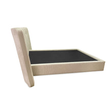 Load image into Gallery viewer, Contemporary luxury bed made in Britain for luxury living interiors