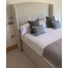 Load image into Gallery viewer, Dempsey bespoke headboard hand crafted luxury furniture made in Britain