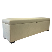 Load image into Gallery viewer, Handmade bespoke storage bench for luxury interiors