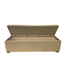 Load image into Gallery viewer, Handmade bespoke storage bench for luxury interiors