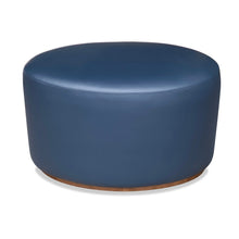 Load image into Gallery viewer, Upholstered Ellezelle Oval pouf for luxury living room interiors