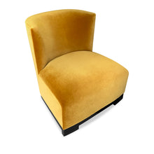Load image into Gallery viewer, British made bespoke furniture Gabin occasional chair handcrafted UK