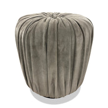 Load image into Gallery viewer, Bespoke British-made pouf for interior designers